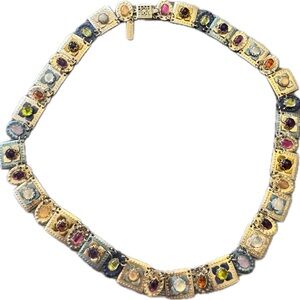 Beautiful Holly Yashi Mixed-Metal & Niobium Links With Cabochon Stones!